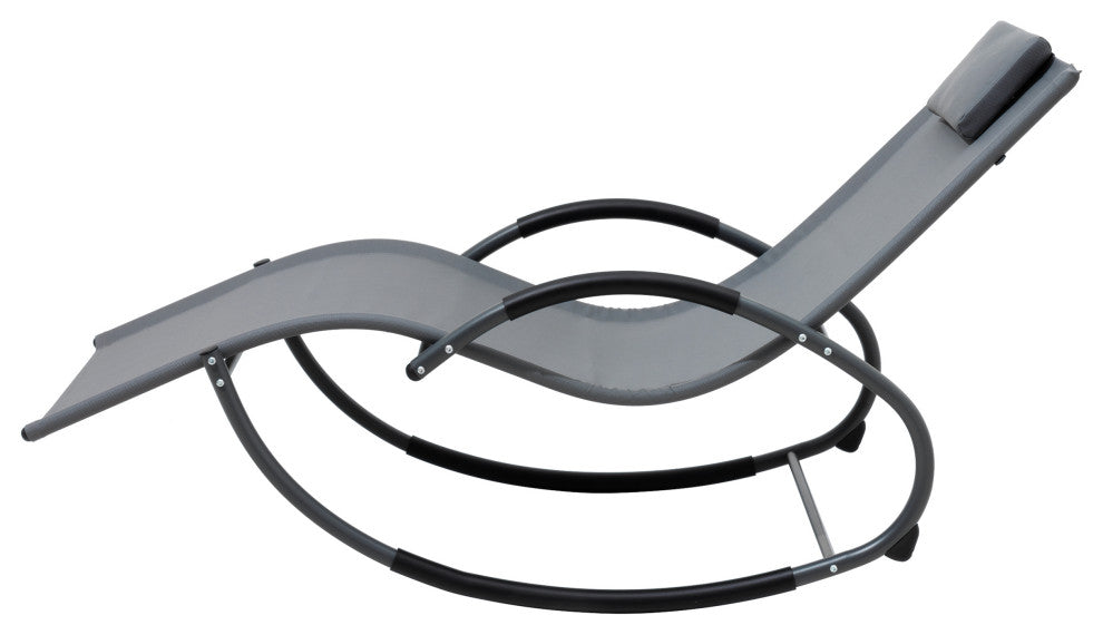 Outdoor Rocking Patio Lounge Chair