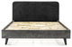Mohave Mid-Century Tundra Grey Acacia King Platform Bed
