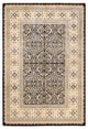 Pandey One-of-a-Kind Hand-Knotted Area Rug Black, 6'3"x9'2"
