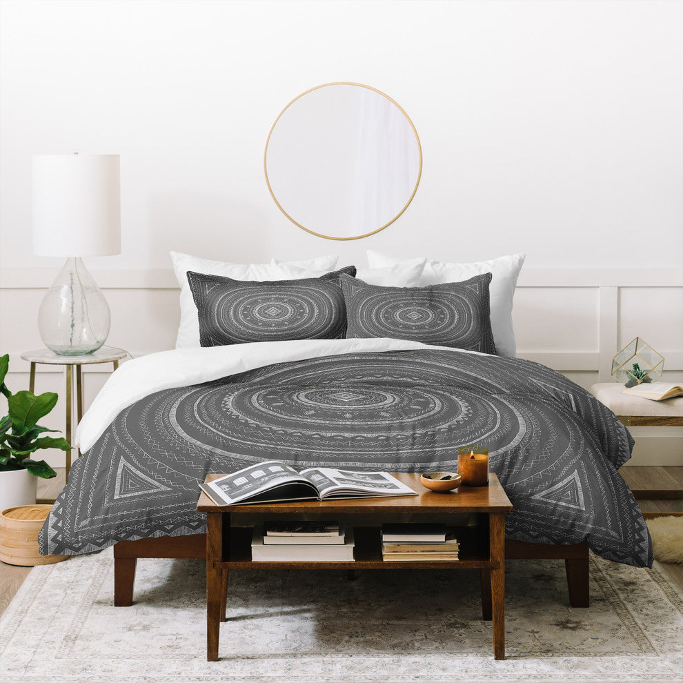 Dash and Ash Atticus Duvet Cover Set, King