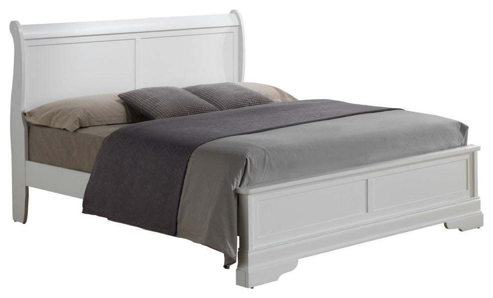 Palmer Bed, White, Full