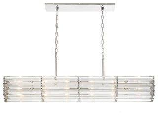 Crystorama Lighting Group ELL-B3007 Elliot 6 Light 48"W Linear - Polished