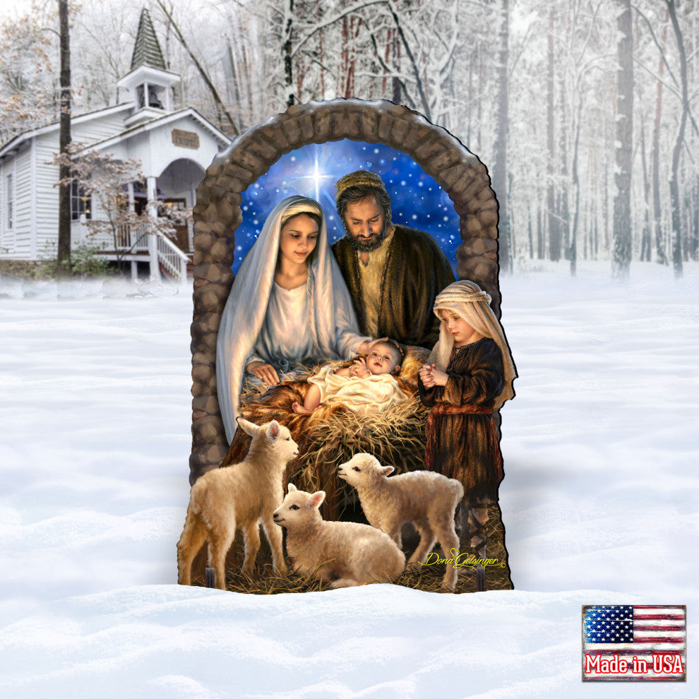 Miracle Nativity Home and Outdoor Decor by Dona Gelsinger