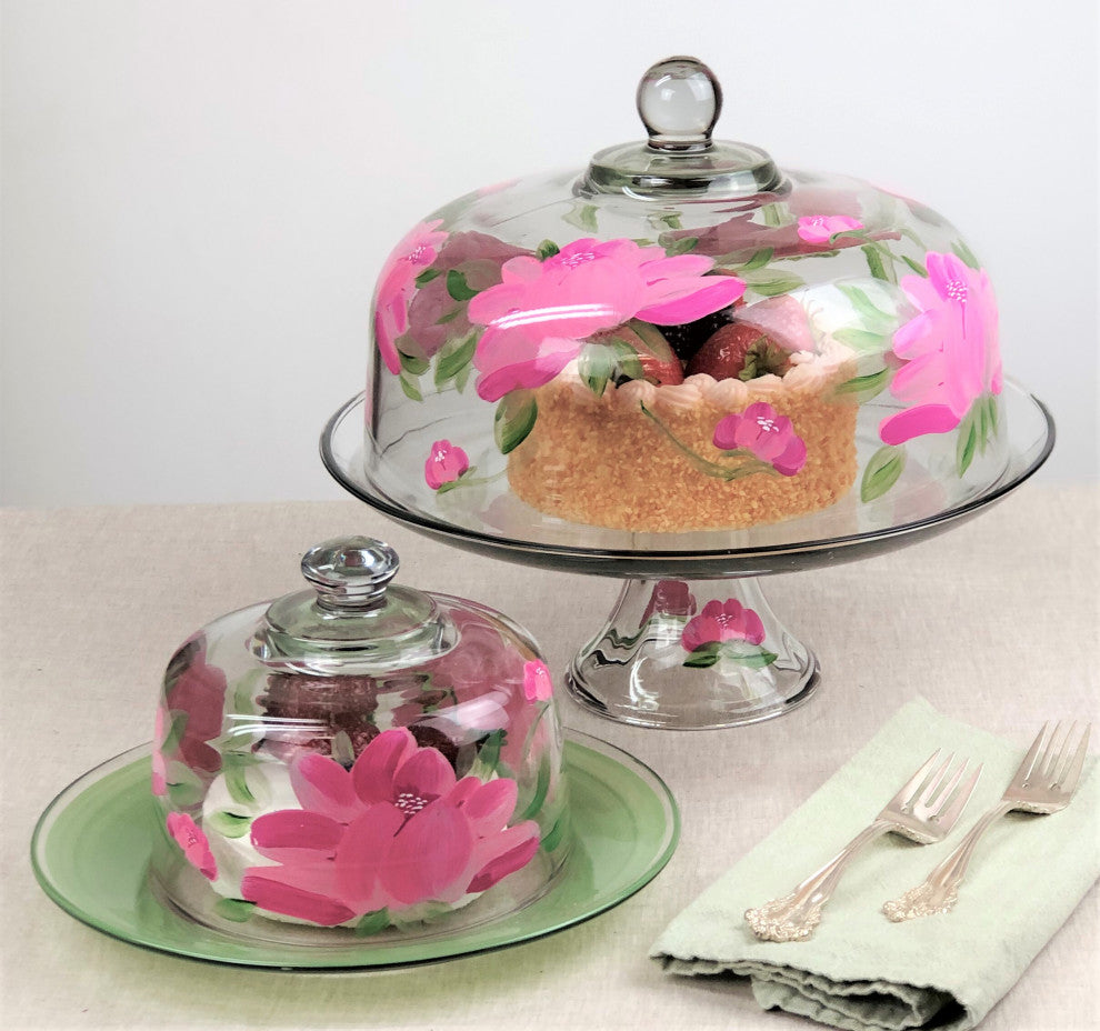 Peony Cake Dome