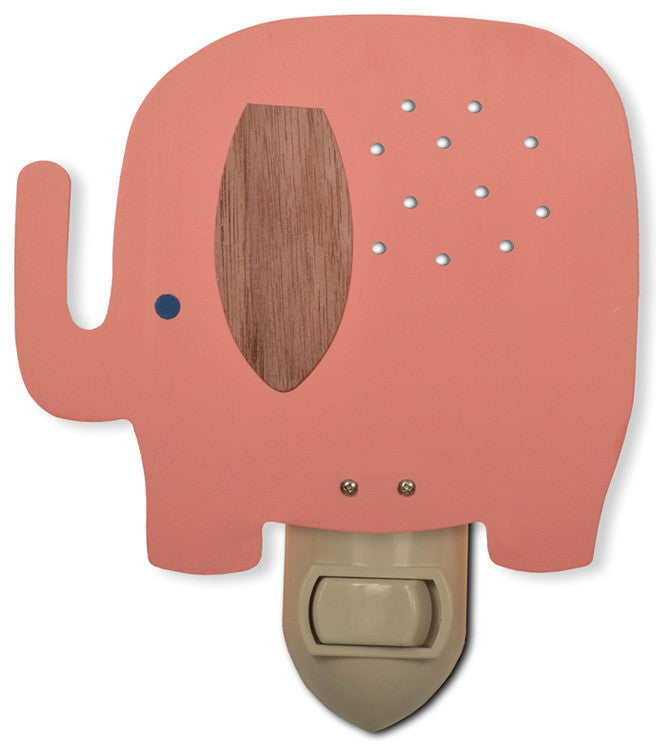 Pink Elephant Nightlight