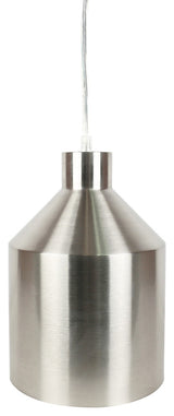 Dayton Hardwired Ceiling Pendant, Brushed Nickel, 10 1/2" Long