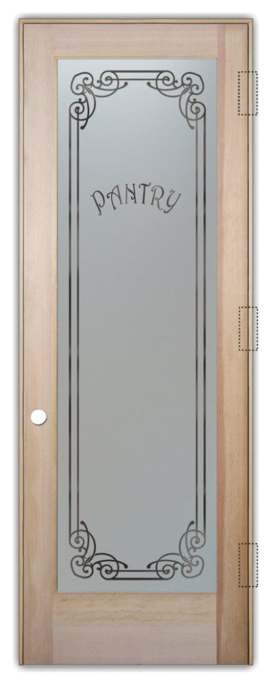 Pantry Door - Naples Harrington - Douglas Fir (stain grade) - 30" x 96" -...