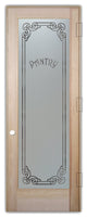 Pantry Door - Naples Harrington - Douglas Fir (stain grade) - 30" x 96" -...