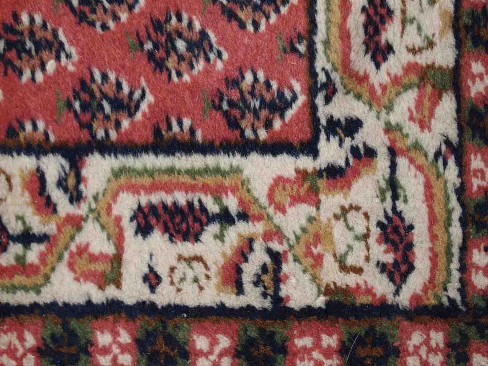Handmade vintage Indi-Seraband rug 2' x 2.9' (62cm x 90cm) 1970s