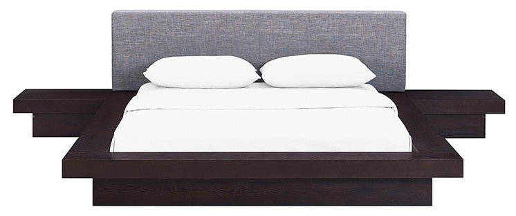Freja 3-Piece Queen Fabric Bedroom Set