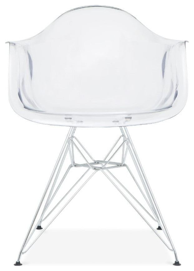 Acrylic Bucket with Chrome base