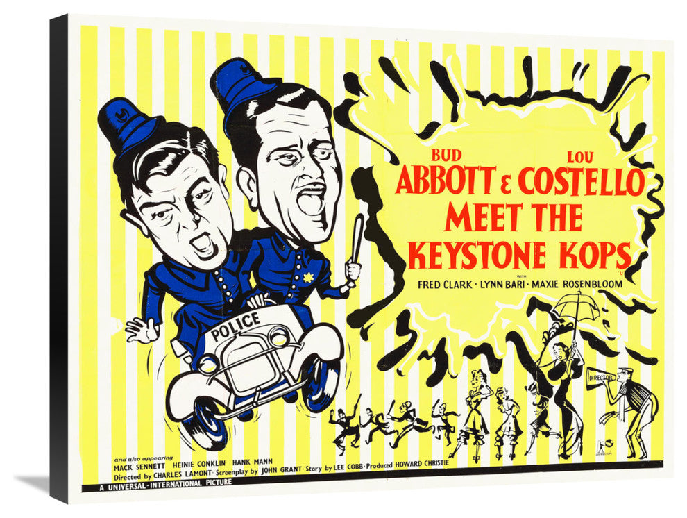 Abbott and Costello, Meet The Keystone Kops, 30x23