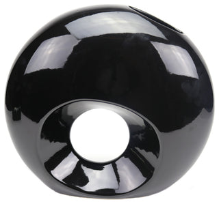 Global Ceramic Vase Black