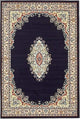 Unique Loom Navy Blue Washington Reza 4' 0 x 6' 0 Area Rug