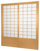 7'' Tall Zen Shoji Sliding Door Kit, Double, Sided