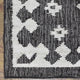 HAND WOVEN JUTE ECO-FRIENDLY AREA RUGS  -Rectangle,White Beige,Oriental Pattern, [Rectangle] 5'x8'