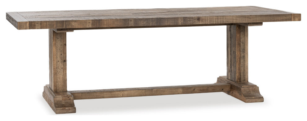 Dita Reclaimed Pine Wood Dining Table