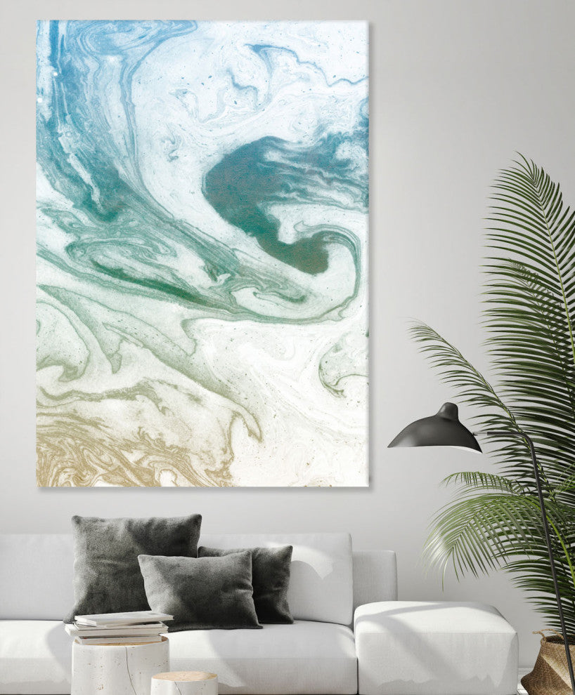 Deep Waves - 72 x 54 by Susan Bryant