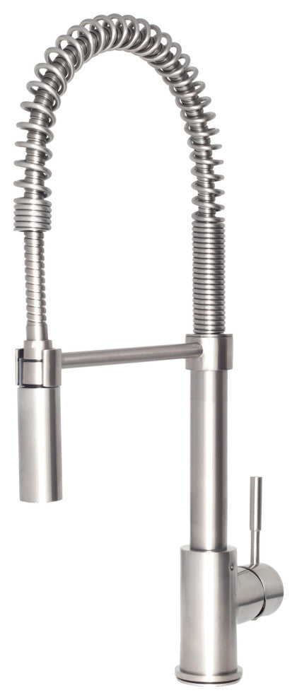 ZLINE Sierra Kitchen Faucet, Brushed Nickel, SRA-KF-BN