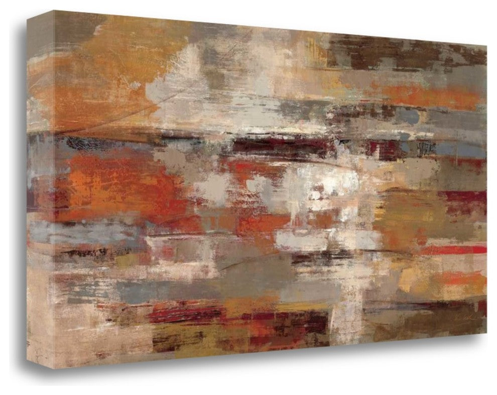 "Painted Desert" By Silvia Vassileva, Giclee Print on Gallery Wrap Canvas