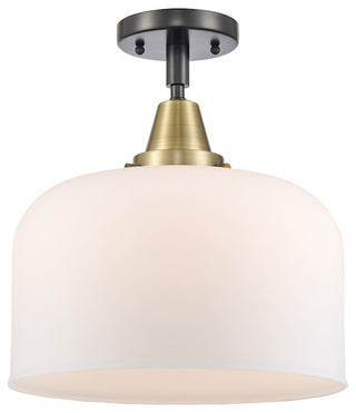 INNOVATIONS LIGHTING 447-1C-BAB-G71-L X-Large Bell Flush Mount