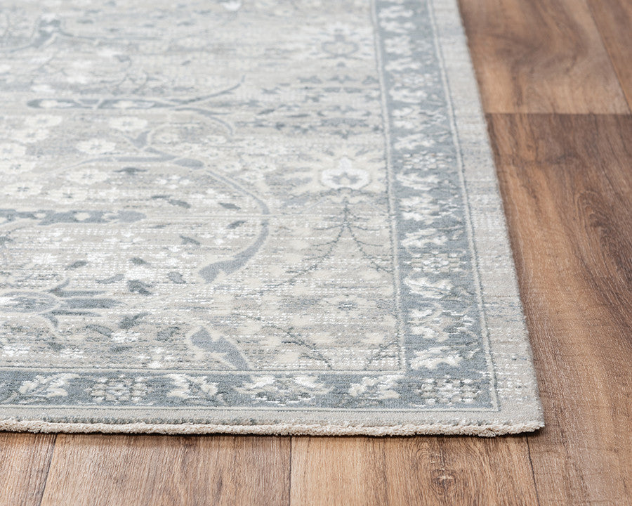 Rizzy Home CUT105 Couture Area Rug 5'x8' Gray