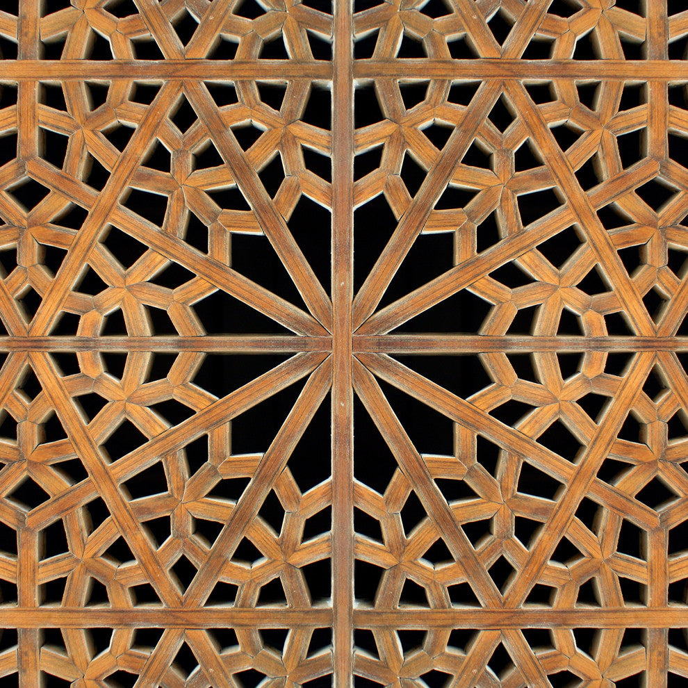 Arabesque Hex Side Table, 20"