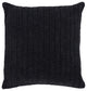 Marcie Knitted 22" Throw Pillow by Kosas Home, Black