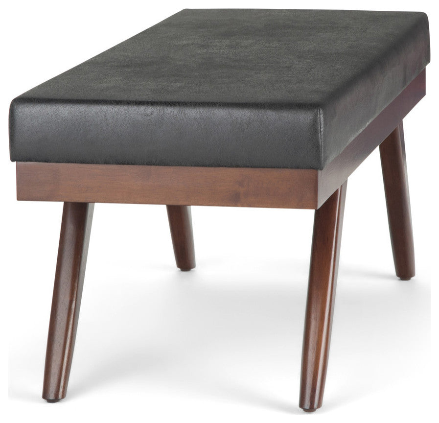 Chanelle Mid Century Ottoman Bench