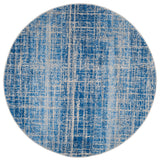 Safavieh Adirondack Adr116D Rug, Blue/Silver, 4'0"x4'0" Round