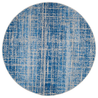 Safavieh Adirondack Adr116D Rug, Blue/Silver, 4'0"x4'0" Round