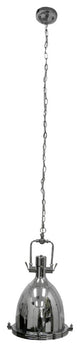 Classic Chrome Finish Pendant Lamp 16 Inch Diameter