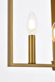 Vincent 3-Light Pendant, Brass