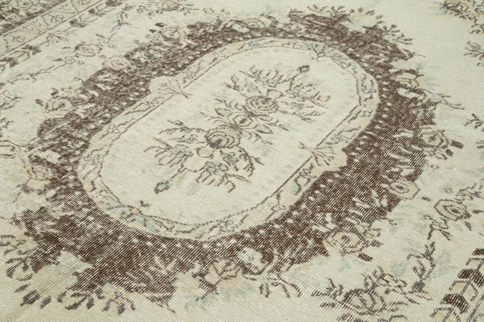 Rug N Carpet - Hand-knotted Anatolian 7' 0" x 10' 1" Wool Area Rug