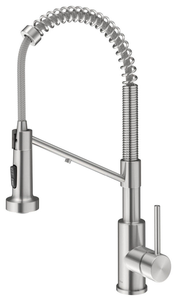 Kraus KFF-1610 Bolden 2-in-1 Commercial Style Faucet w/ Water - Spot-Free
