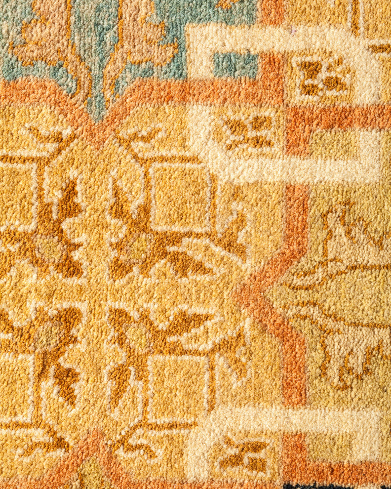 Camila, One-of-a-Kind Hand-Knotted Area Rug Ivory, 9'1"x11'10"