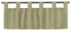 Thermalogic Weather Insulated Cotton Fabric Tab Valance Sage