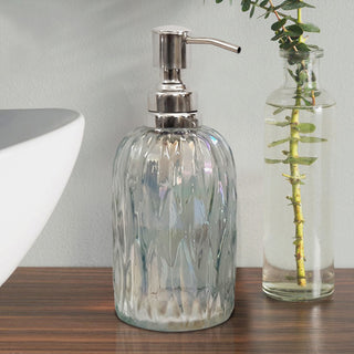 nu steel GlACier Rainbow Collection Soap Lotion Pump