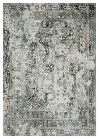 Galion Oriental Secrets Grey/Multi Indoor Area Rug, 6'7"x9'6"