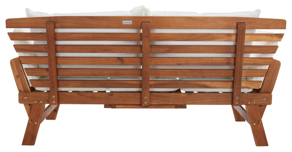 Safavieh Emely Outdoor Daybed, Natural/Beige