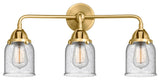 Small Bell Bath Vanity Light, Satin Gold, Seedy, Seedy
