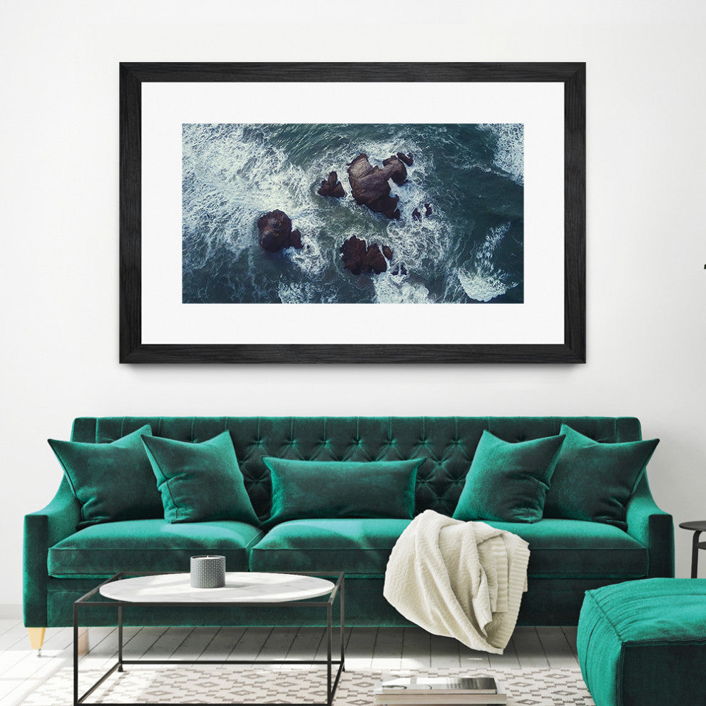 "Rock bottom" Matted and Framed, 36" X 52"