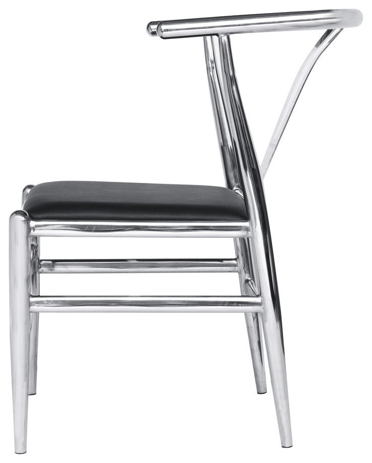 Modern Classics Wishsteel Dining Chair, Black