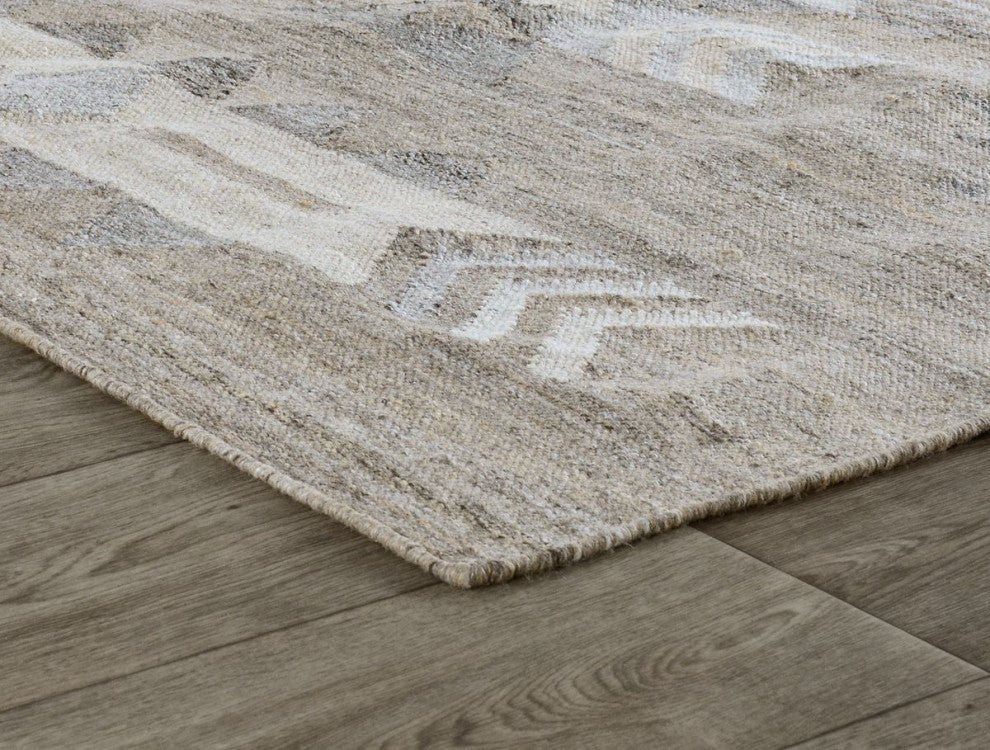 Classic Home Indoor/Outdoor Caravan Gray Multi 8x10 Rug