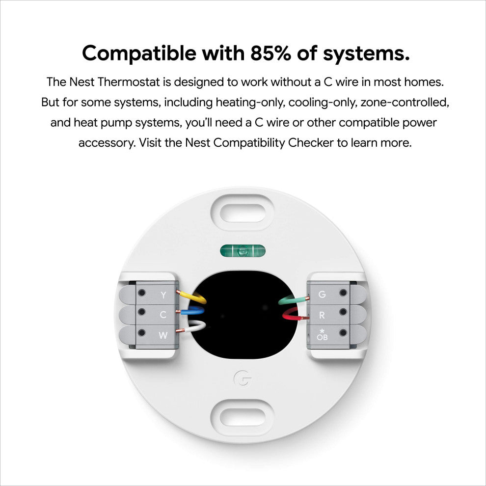Nest Thermostat, Smart Thermostat for Home, Programmable Wifi Thermostat, Fog