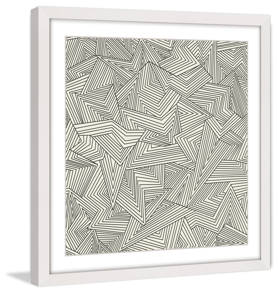 "Paths to Nowhere" Framed Art Print