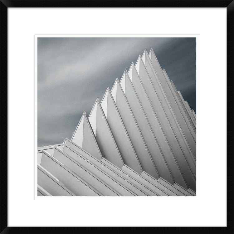 "Agtama" Framed Digital Print by Gilbert Claes, 24x24"