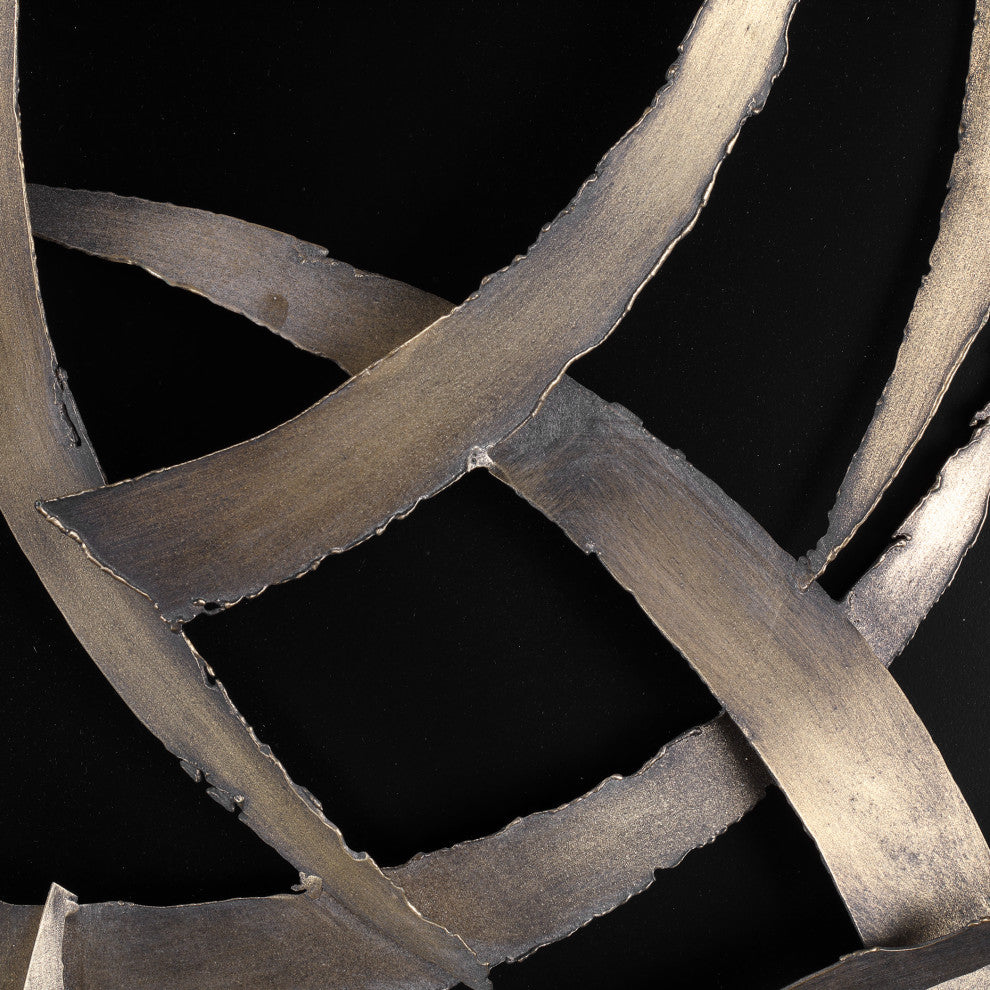 Uttermost Brushstrokes Metal wall Art, S/2