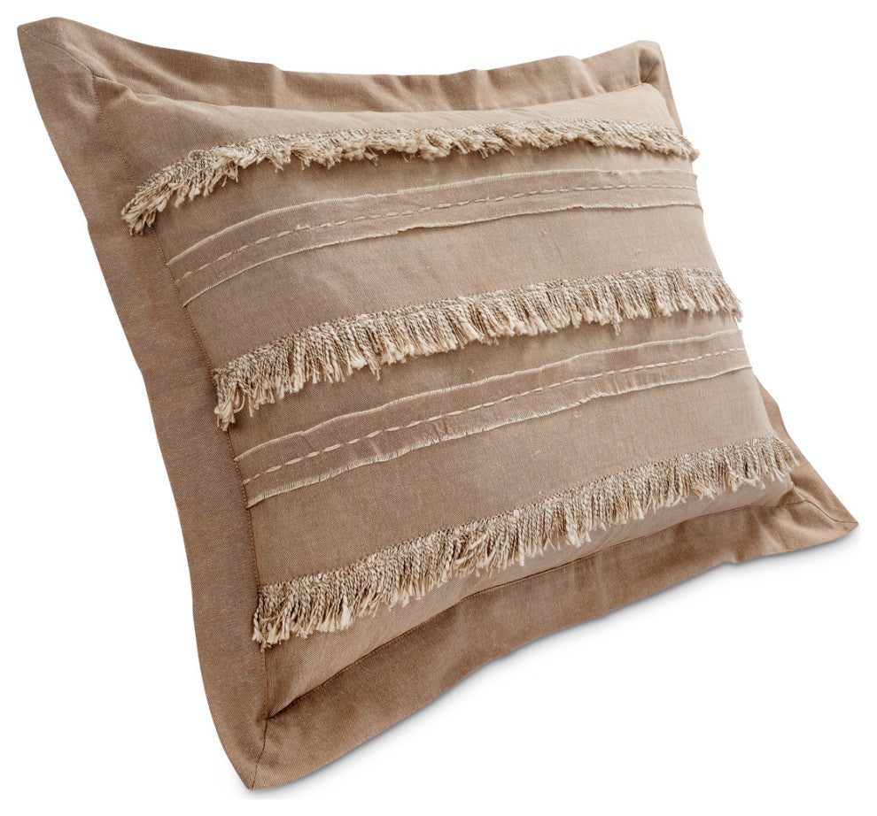 Country Lane 7-Piece Queen Duvet Set - Toast
