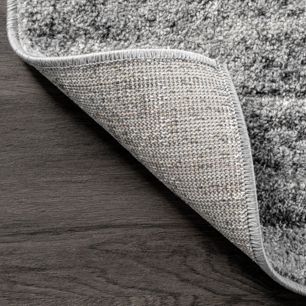 Nuloom Olas Area Rug, Grey 7'6"Square